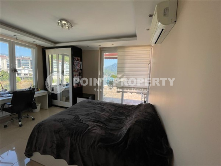 Огромный двухуровневый пентхаус 3+1 с бассейном на крыше, Джикджилли, Аланья-id-3048-фото-31