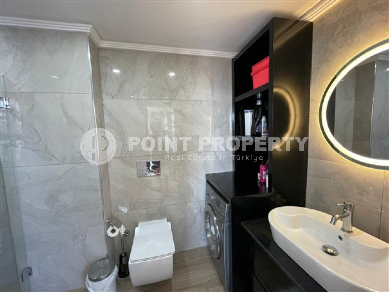 Огромный двухуровневый пентхаус 3+1 с бассейном на крыше, Джикджилли, Аланья-id-3048-фото-33