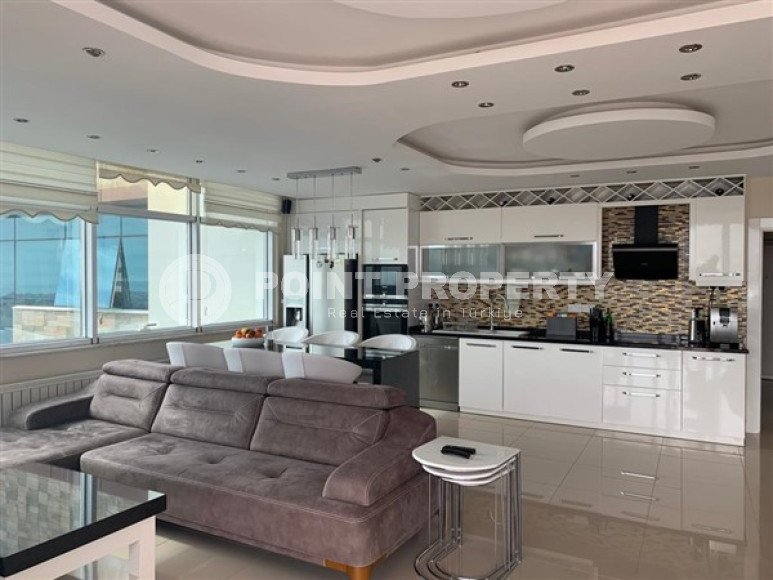 Огромный двухуровневый пентхаус 3+1 с бассейном на крыше, Джикджилли, Аланья-id-3048-фото-37