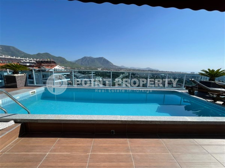 Огромный двухуровневый пентхаус 3+1 с бассейном на крыше, Джикджилли, Аланья-id-3048-фото-42