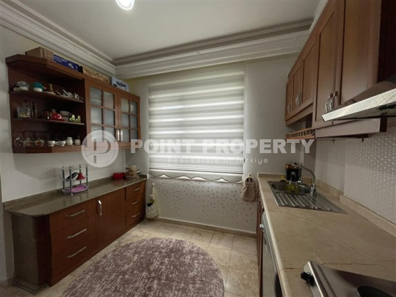 Трёхкомнатная квартира 2+1 с мебелью и большим балконом, Джикджилли, Аланья-id-3049-фото-3