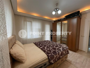 Трёхкомнатная квартира 2+1 с мебелью и большим балконом, Джикджилли, Аланья-id-3049-фото-4