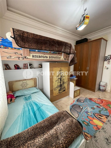 Трёхкомнатная квартира 2+1 с мебелью и большим балконом, Джикджилли, Аланья-id-3049-фото-14