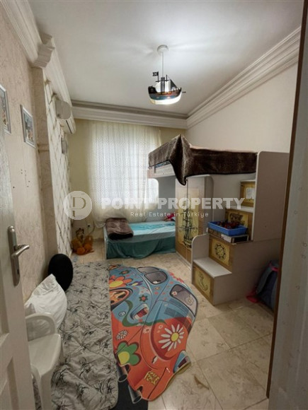 Трёхкомнатная квартира 2+1 с мебелью и большим балконом, Джикджилли, Аланья-id-3049-фото-15