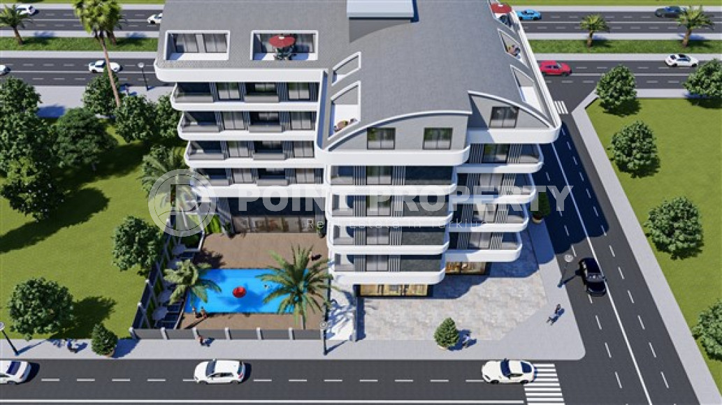 Luxury investment project under construction, apartments with layout 46 - 105 m2, Gazipasa-id-3051-photo-7