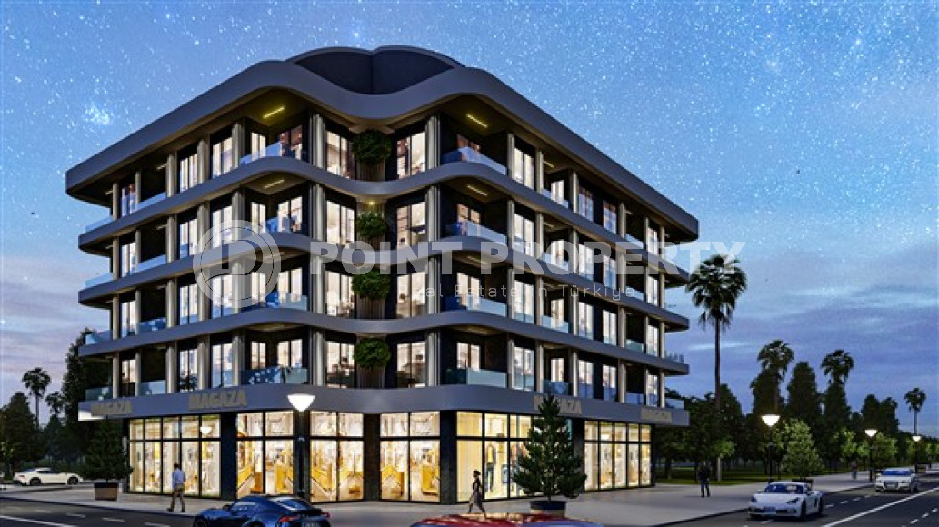 Luxury investment project under construction, apartments with layout 46 - 105 m2, Gazipasa-id-3051-photo-10