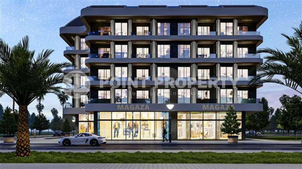 Luxury investment project under construction, apartments with layout 46 - 105 m2, Gazipasa-id-3051-photo-11