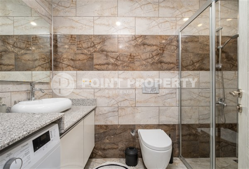 Недорогие и стильные апартаменты 2+1 в центральной части Аланьи, район Чиплаклы-id-3055-фото-21