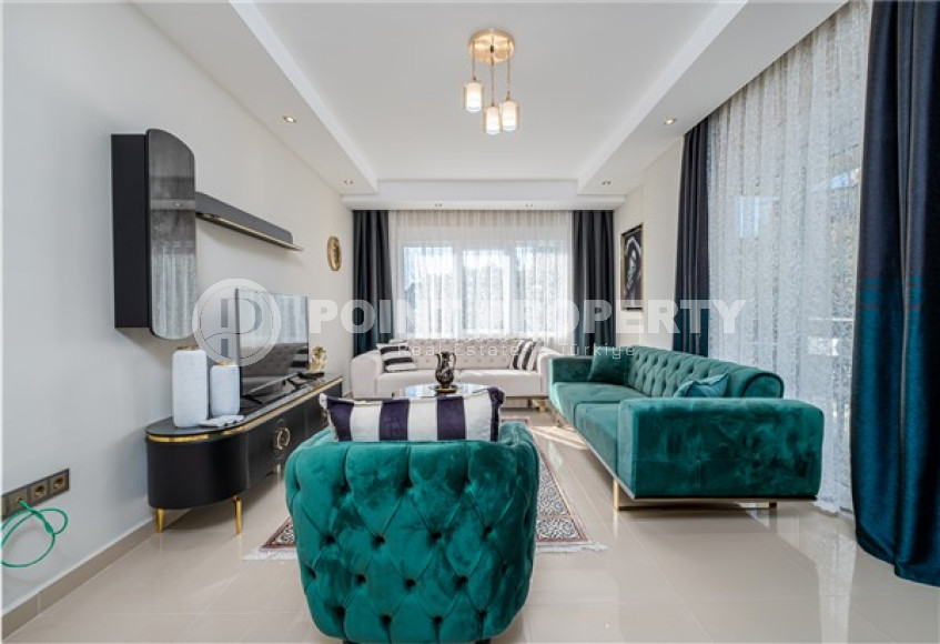 Недорогие и стильные апартаменты 2+1 в центральной части Аланьи, район Чиплаклы-id-3055-фото-23