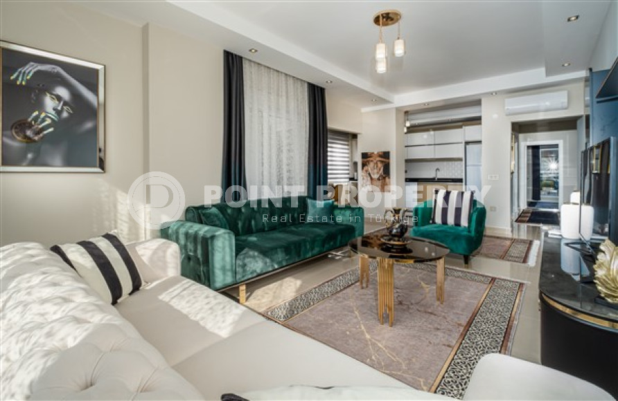 Недорогие и стильные апартаменты 2+1 в центральной части Аланьи, район Чиплаклы-id-3055-фото-26