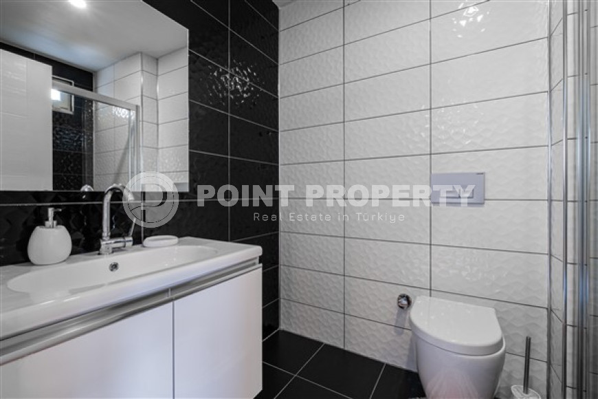 Недорогие и стильные апартаменты 2+1 в центральной части Аланьи, район Чиплаклы-id-3055-фото-32