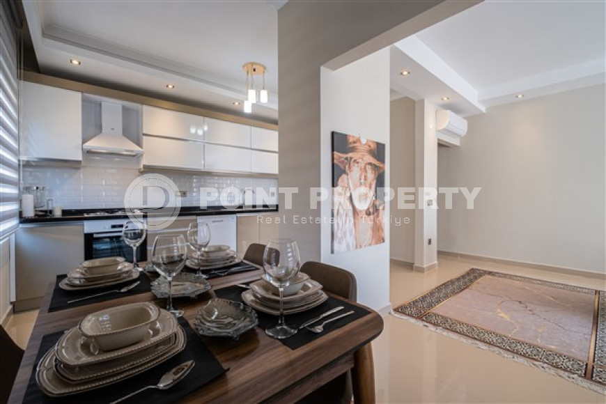 Недорогие и стильные апартаменты 2+1 в центральной части Аланьи, район Чиплаклы-id-3055-фото-34