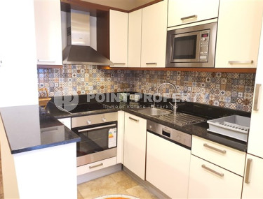 Комфортабельная квартира 1+1, 80 м2 в районе Джикджилли, Аланья, с мебелью-id-3056-фото-5