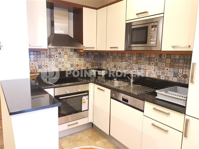 Комфортабельная квартира 1+1, 80 м2 в районе Джикджилли, Аланья, с мебелью-id-3056-фото-5