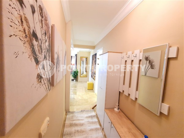 Комфортабельная квартира 1+1, 80 м2 в районе Джикджилли, Аланья, с мебелью-id-3056-фото-7