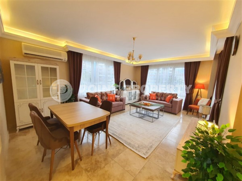 Комфортабельная квартира 1+1, 80 м2 в районе Джикджилли, Аланья, с мебелью-id-3056-фото-13