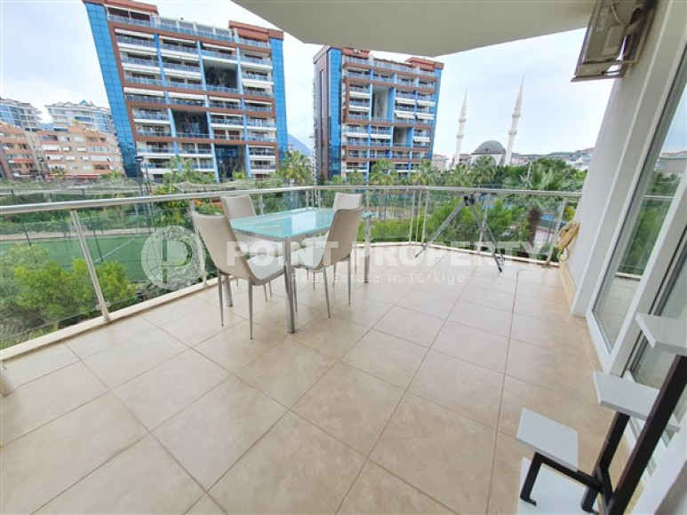 Комфортабельная квартира 1+1, 80 м2 в районе Джикджилли, Аланья, с мебелью-id-3056-фото-24