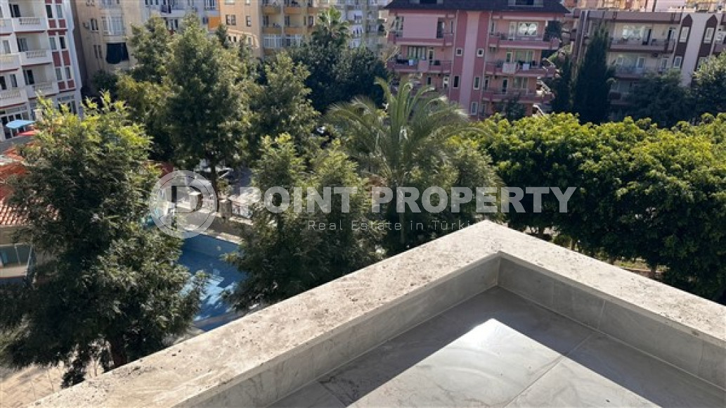 Duplex apartment 120 m2 in a complex at the final stage of construction, Alanya center, Kadipasha-id-3058-photo-5