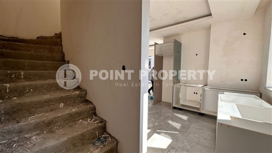 Duplex apartment 120 m2 in a complex at the final stage of construction, Alanya center, Kadipasha-id-3058-photo-11