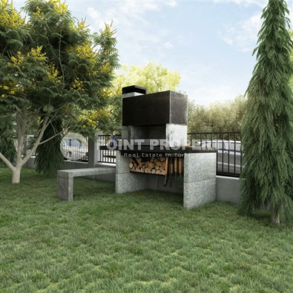 Элитный комплекс состоящий из триплексных вилл площадью 200 - 420 м2, центр Аланьи-id-3060-фото-5