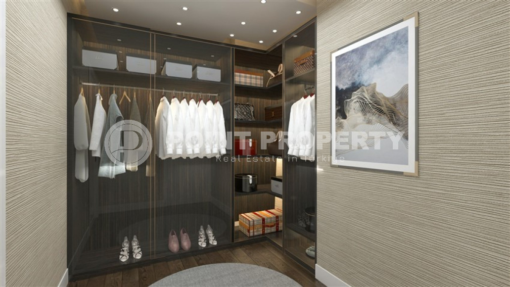 Элитный комплекс состоящий из триплексных вилл площадью 200 - 420 м2, центр Аланьи-id-3060-фото-17