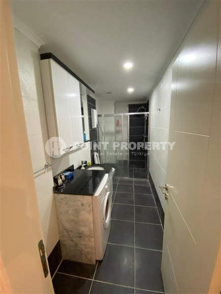 Двухуровневые апартаменты с 2 спальнями в 200 метрах от моря, Кестель, Аланья-id-3061-фото-5