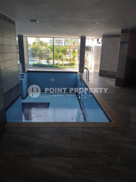 Двухуровневые апартаменты с 2 спальнями в 200 метрах от моря, Кестель, Аланья-id-3061-фото-11