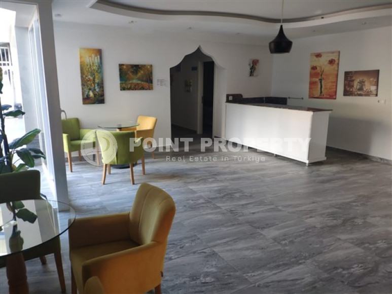 Двухуровневые апартаменты с 2 спальнями в 200 метрах от моря, Кестель, Аланья-id-3061-фото-13