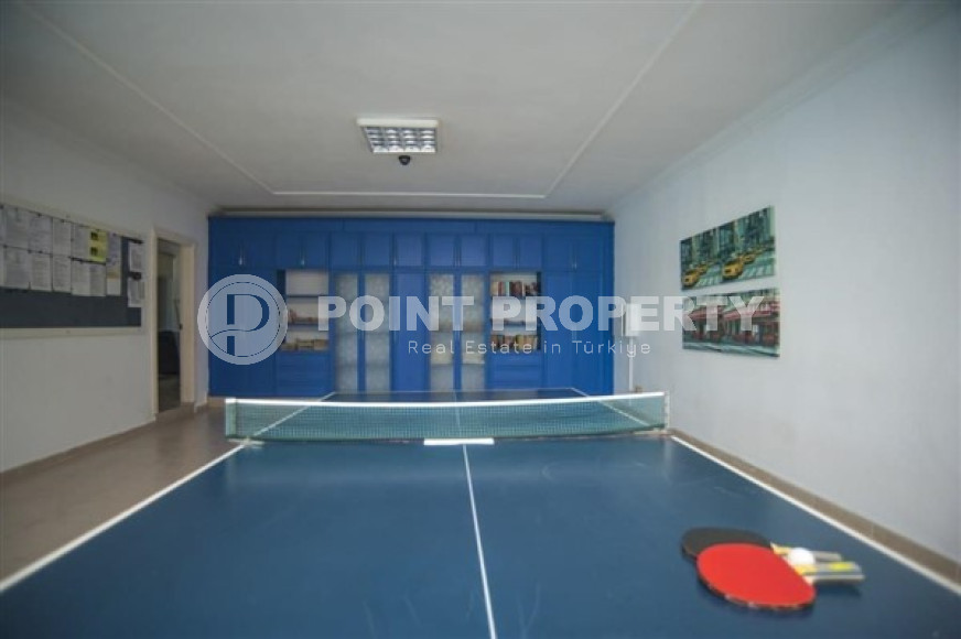 Двухуровневая квартира 3+1 с выходом в сад в комплексе у моря, Конаклы, Аланья-id-3063-фото-5