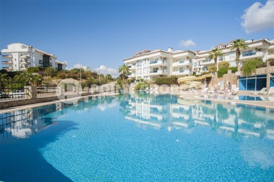 Двухуровневая квартира 3+1 с выходом в сад в комплексе у моря, Конаклы, Аланья-id-3063-фото-7