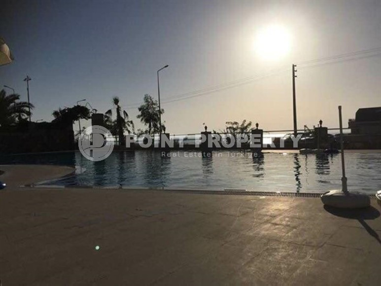 Двухуровневая квартира 3+1 с выходом в сад в комплексе у моря, Конаклы, Аланья-id-3063-фото-11