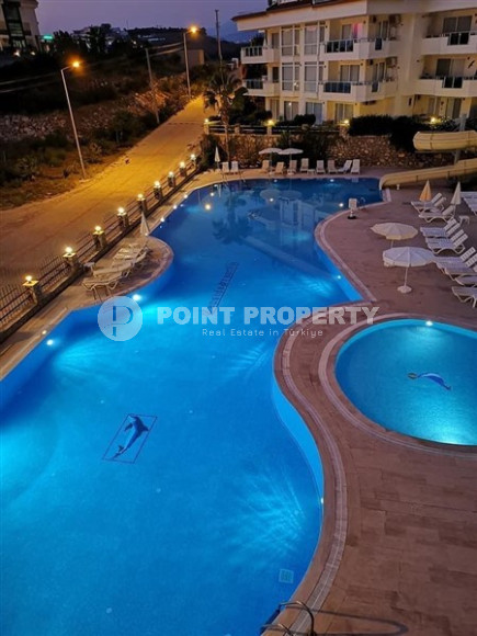 Двухуровневая квартира 3+1 с выходом в сад в комплексе у моря, Конаклы, Аланья-id-3063-фото-16