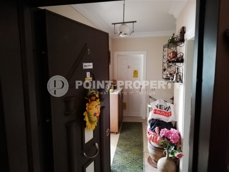 Двухуровневая квартира 3+1 с выходом в сад в комплексе у моря, Конаклы, Аланья-id-3063-фото-19