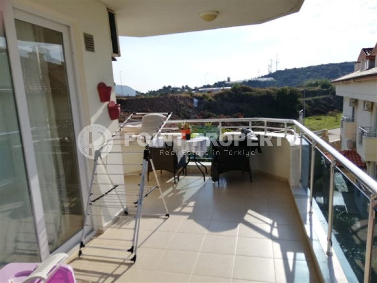 Двухуровневая квартира 3+1 с выходом в сад в комплексе у моря, Конаклы, Аланья-id-3063-фото-23