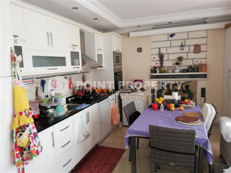 Двухуровневая квартира 3+1 с выходом в сад в комплексе у моря, Конаклы, Аланья-id-3063-фото-24