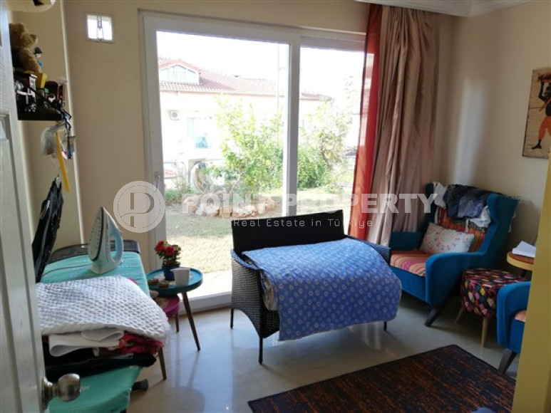 Двухуровневая квартира 3+1 с выходом в сад в комплексе у моря, Конаклы, Аланья-id-3063-фото-29