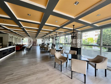 Квартира 3+1 у моря, с большим салоном и балконами с безрамным остеклением, Тосмур, Аланья-id-3064-фото-3