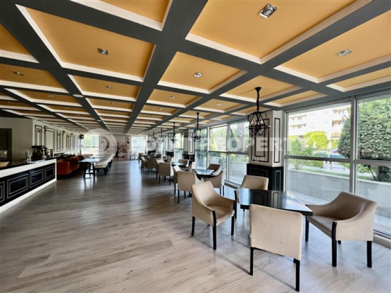 Квартира 3+1 у моря, с большим салоном и балконами с безрамным остеклением, Тосмур, Аланья-id-3064-фото-3