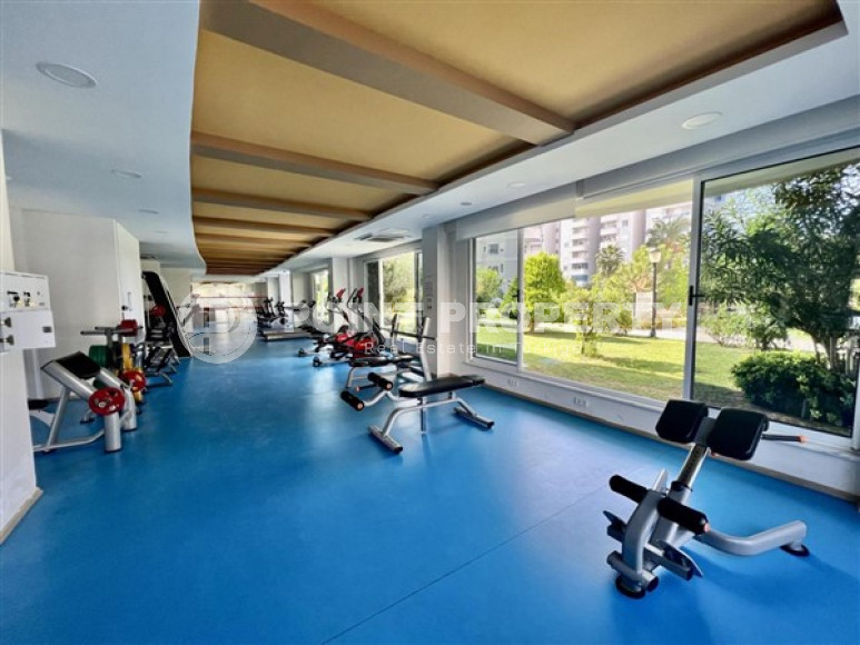 Квартира 3+1 у моря, с большим салоном и балконами с безрамным остеклением, Тосмур, Аланья-id-3064-фото-6