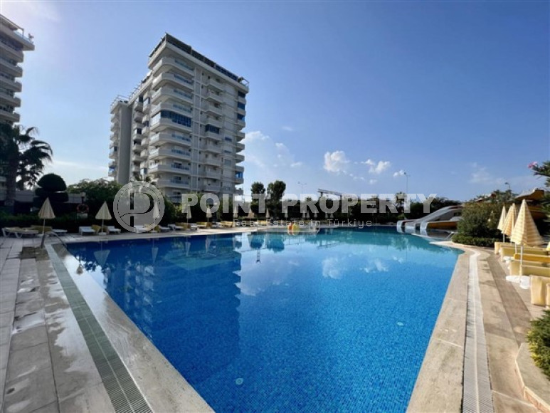 Квартира 3+1 у моря, с большим салоном и балконами с безрамным остеклением, Тосмур, Аланья-id-3064-фото-22