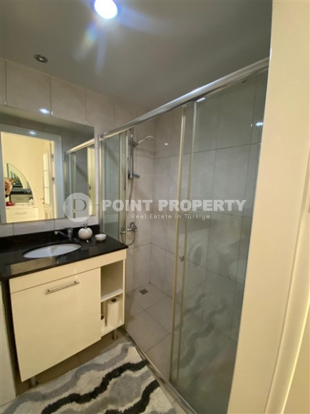 Элегантная квартира с двумя спальнями, с мебелью, в элитном комплексе, Оба, Аланья-id-3066-фото-3