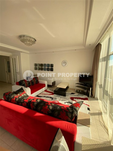 Элегантная квартира с двумя спальнями, с мебелью, в элитном комплексе, Оба, Аланья-id-3066-фото-5