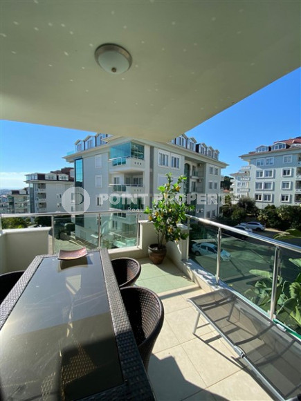 Элегантная квартира с двумя спальнями, с мебелью, в элитном комплексе, Оба, Аланья-id-3066-фото-6