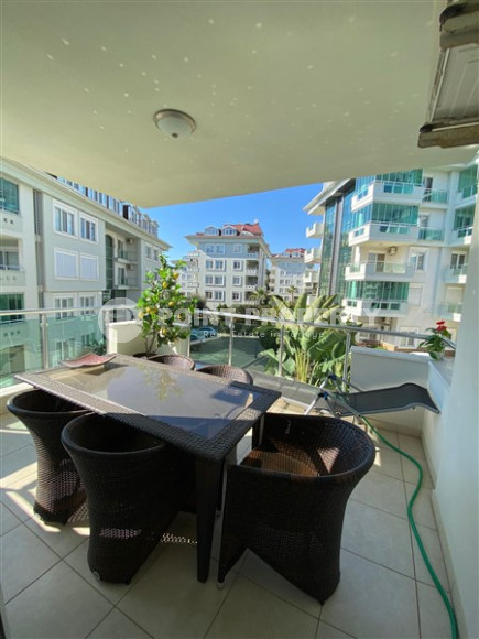 Элегантная квартира с двумя спальнями, с мебелью, в элитном комплексе, Оба, Аланья-id-3066-фото-10