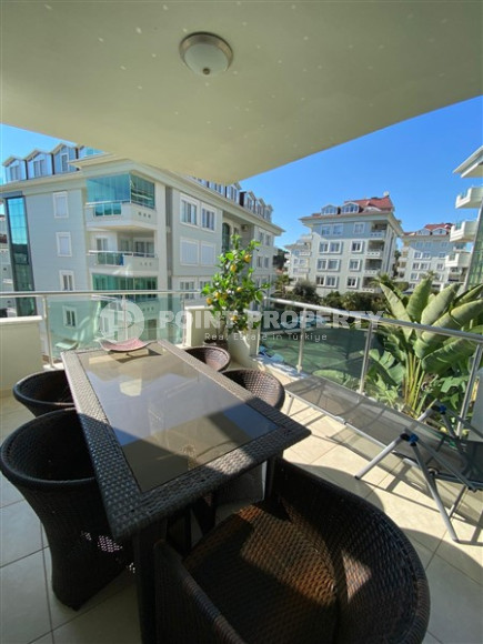 Элегантная квартира с двумя спальнями, с мебелью, в элитном комплексе, Оба, Аланья-id-3066-фото-11