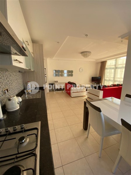 Элегантная квартира с двумя спальнями, с мебелью, в элитном комплексе, Оба, Аланья-id-3066-фото-12