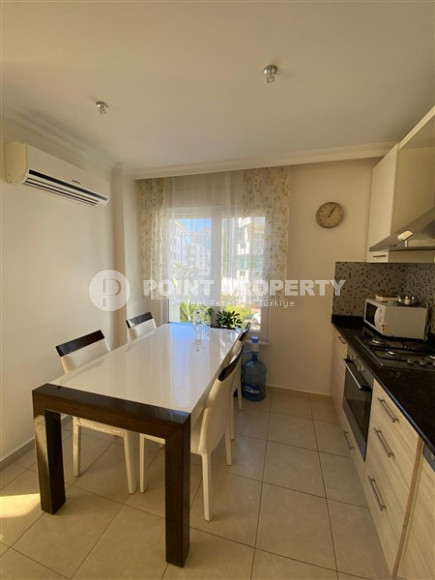 Элегантная квартира с двумя спальнями, с мебелью, в элитном комплексе, Оба, Аланья-id-3066-фото-13