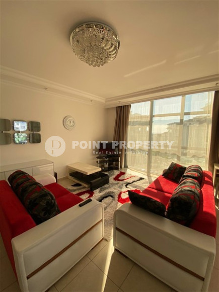 Элегантная квартира с двумя спальнями, с мебелью, в элитном комплексе, Оба, Аланья-id-3066-фото-14