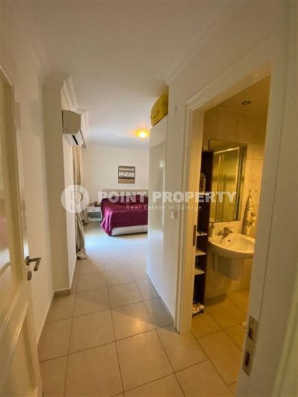 Элегантная квартира с двумя спальнями, с мебелью, в элитном комплексе, Оба, Аланья-id-3066-фото-20