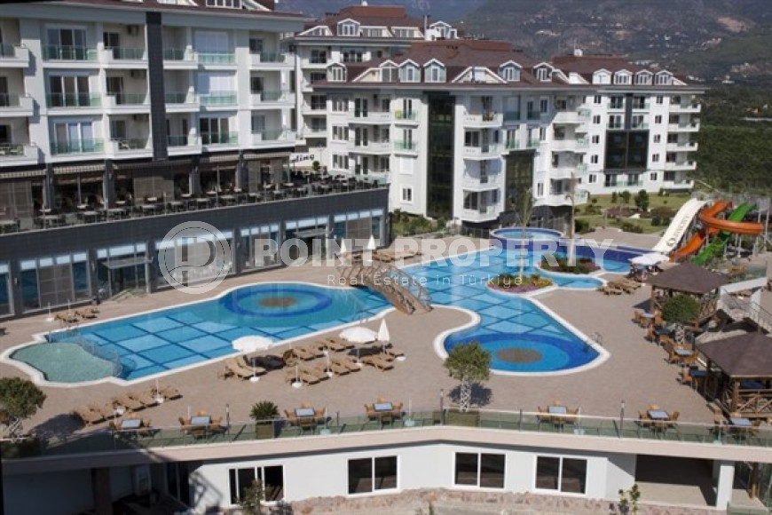 Элегантная квартира с двумя спальнями, с мебелью, в элитном комплексе, Оба, Аланья-id-3066-фото-31